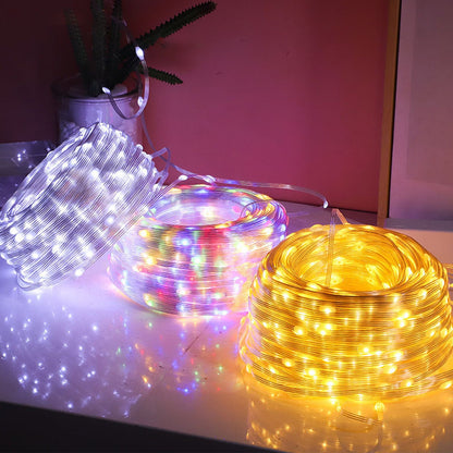 Outdoor Solar Copper Wire Light String Christmas Festival Decorations