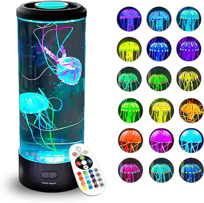 Electric Jellyfish Lava Lamp