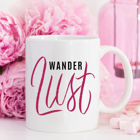 The "Wanderlust" Coffee Mug, Wanderlust, Adventure