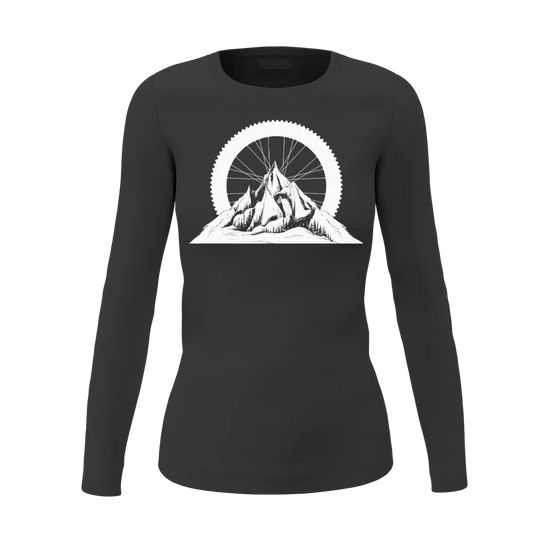 Mountain Tires Women Long Sleeve Shirt