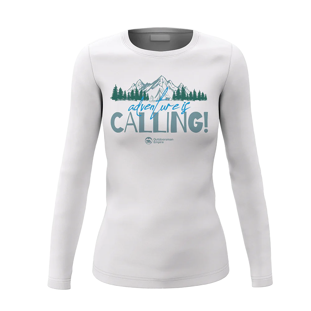 Adventure Camping Women Long Sleeve Shirt