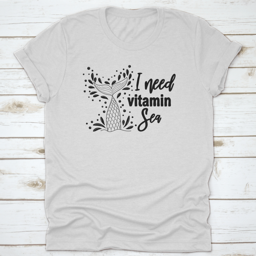 I Need Vitamin Sea Artistic Design for T-Shirt