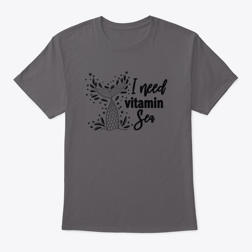 I Need Vitamin Sea Artistic Design for T-Shirt