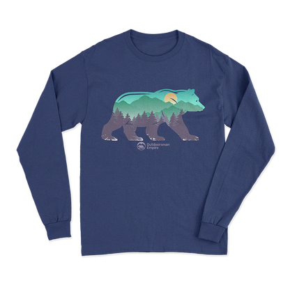 Bear Men Long Sleeve Shirt