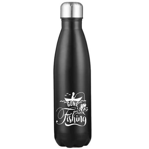 Gone Fishing 17oz Stainless Water Bottle