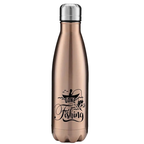 Gone Fishing 17oz Stainless Water Bottle