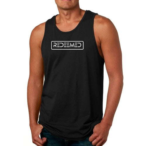 Mens Fitness Tank Top Graphic T-shirt Redeemed