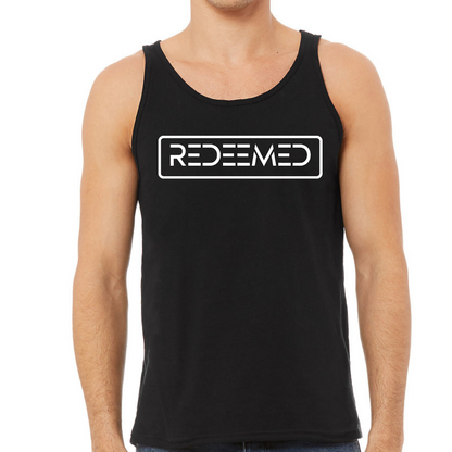 Mens Fitness Tank Top Graphic T-shirt Redeemed