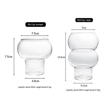 Bubble Drink Glass