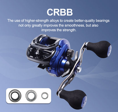 Fishing Baitcasting Reels 200HS/200HSL SV SpoolSaltwater Fishing Low