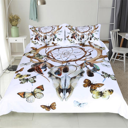Dreamcatcher Bedding Set Butterfly Duvet Cover Set