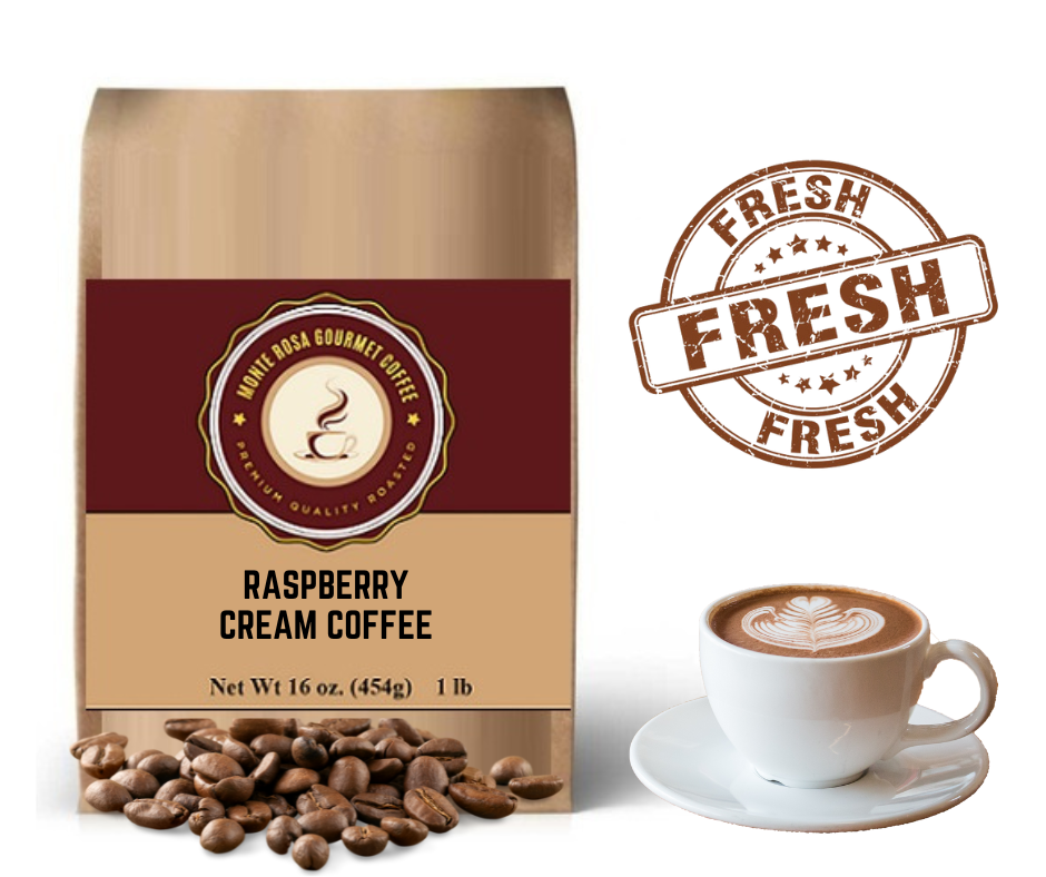 Raspberry Cream Flavored Coffee