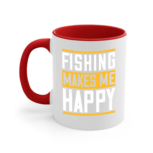 be happy and go for fishing 267#- fishing-Mug / Coffee Cup