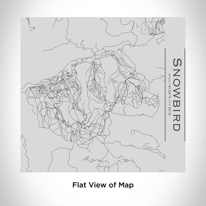 Snowbird - Utah Map Tumbler