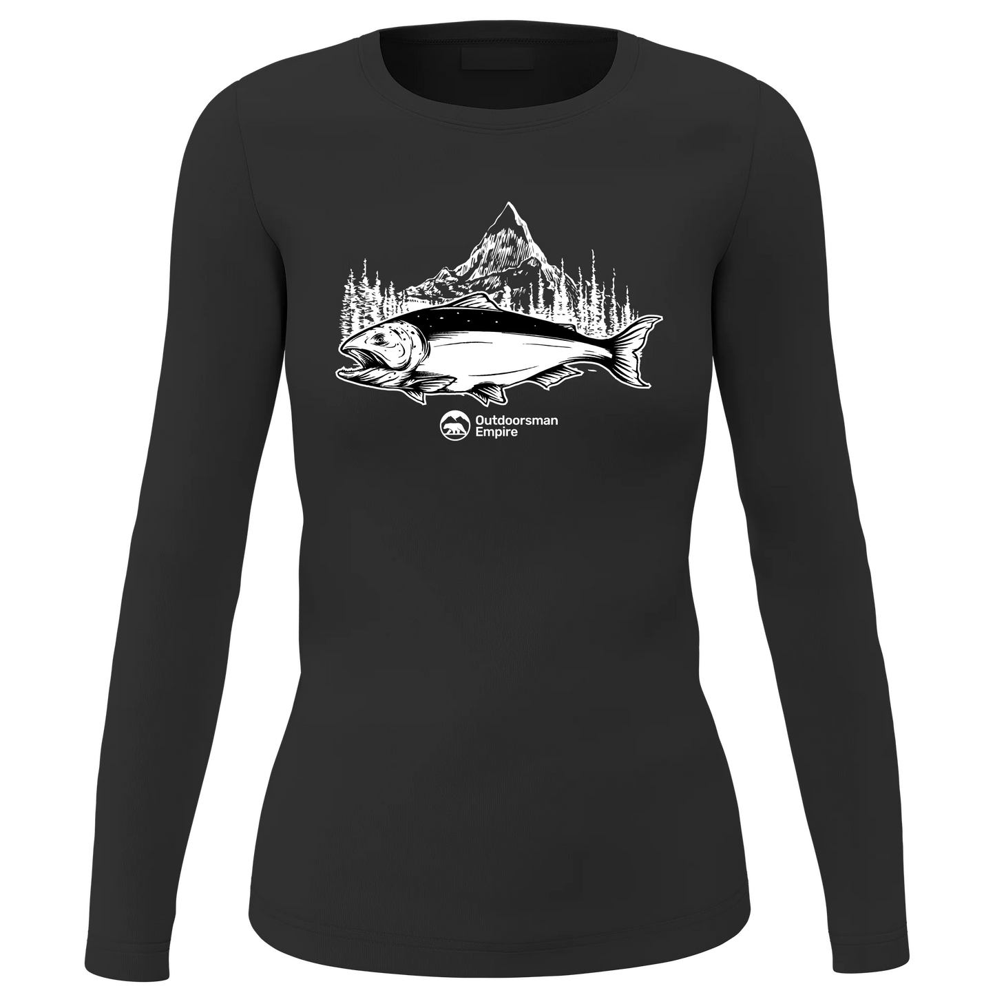Fishing Mountain' Long Sleeve for Women