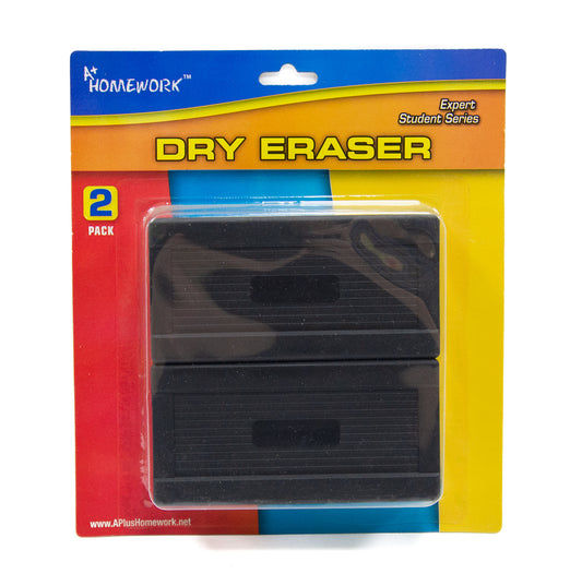 Dry Erase Board Erasers - 2 Pack