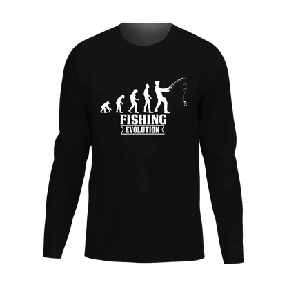 Fishing Evolution Men Long Sleeve Shirt