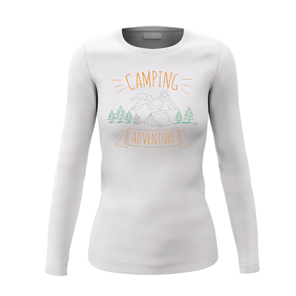 Camping Adventure Women Long Sleeve Shirt