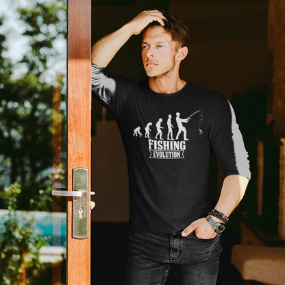 Fishing Evolution Men Long Sleeve Shirt