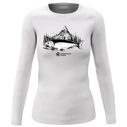 Fishing Mountain' Long Sleeve for Women