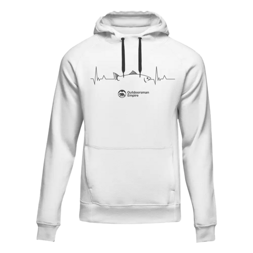 Fishing Cardiogram Unisex Hoodie