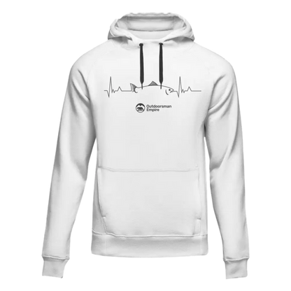 Fishing Cardiogram Unisex Hoodie