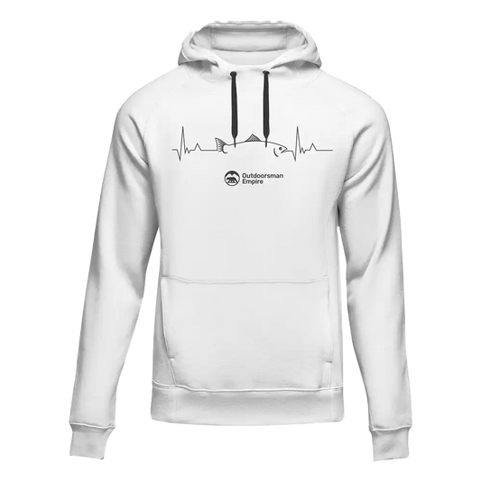 Fishing Cardiogram Unisex Hoodie