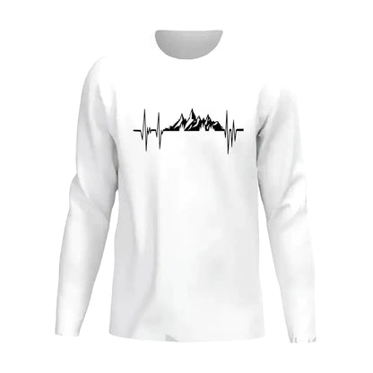Mountains Heartbeats Long Sleeve Shirt
