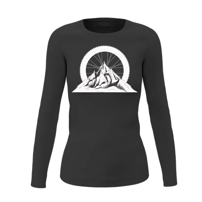 Mountain Tires Women Long Sleeve Shirt
