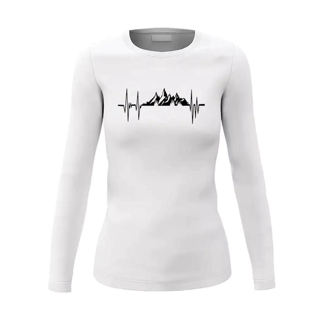Heartbeat V2 Women Long Sleeve Shirt